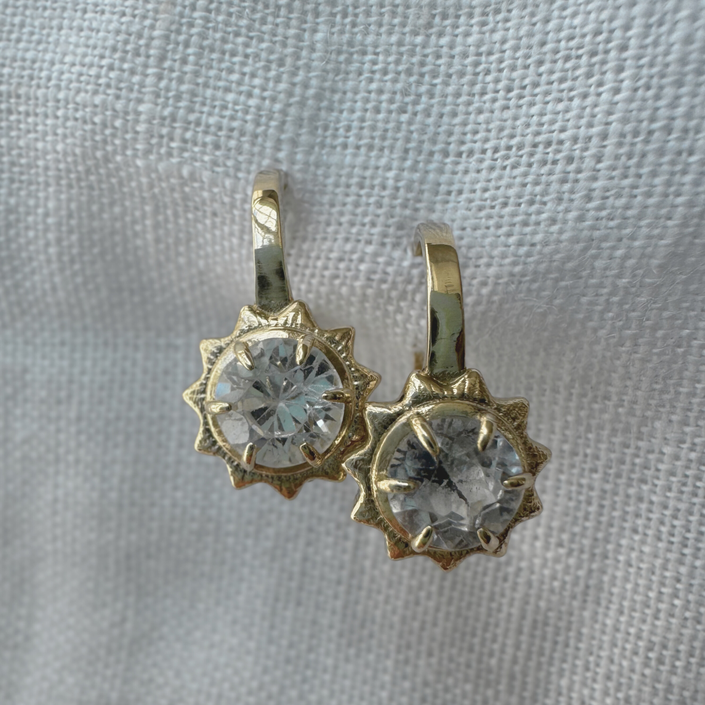 Sun drop earrings