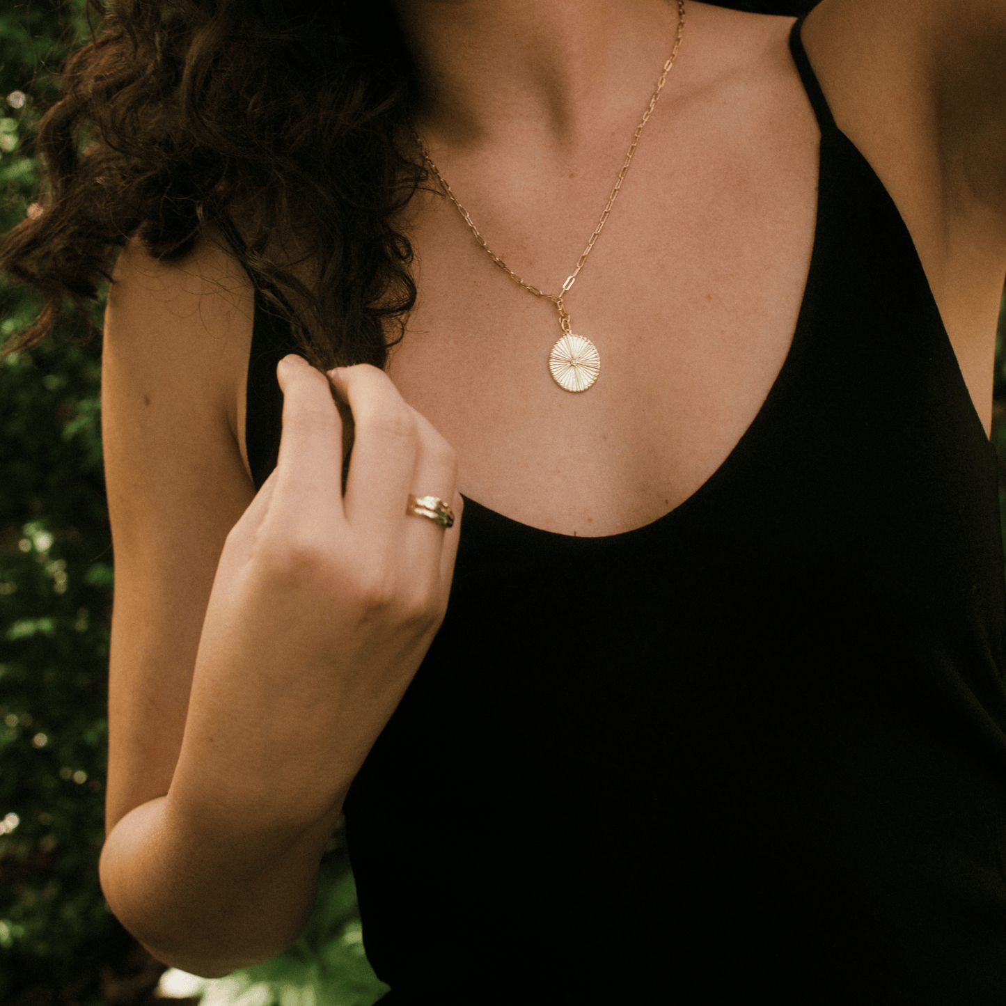 Castle necklace