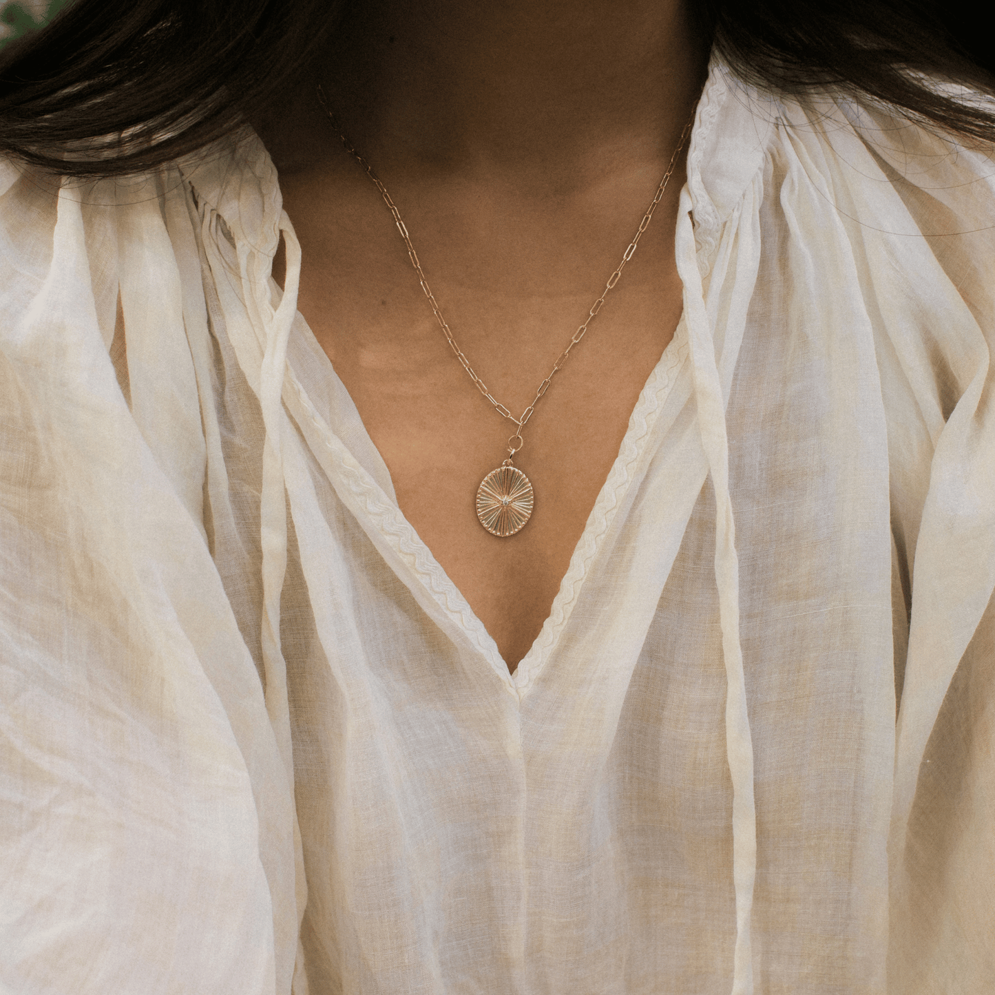 Castle necklace