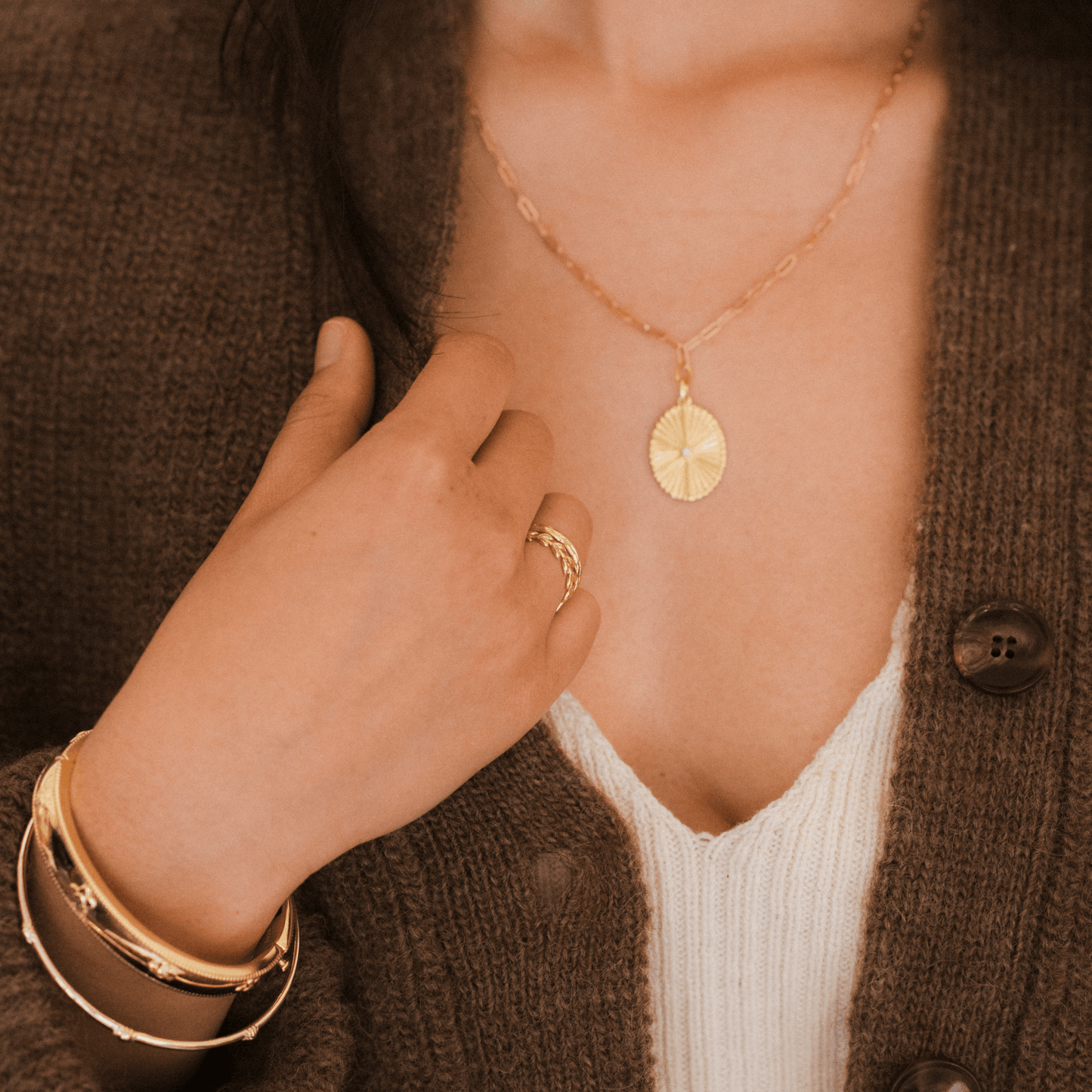 Castle necklace