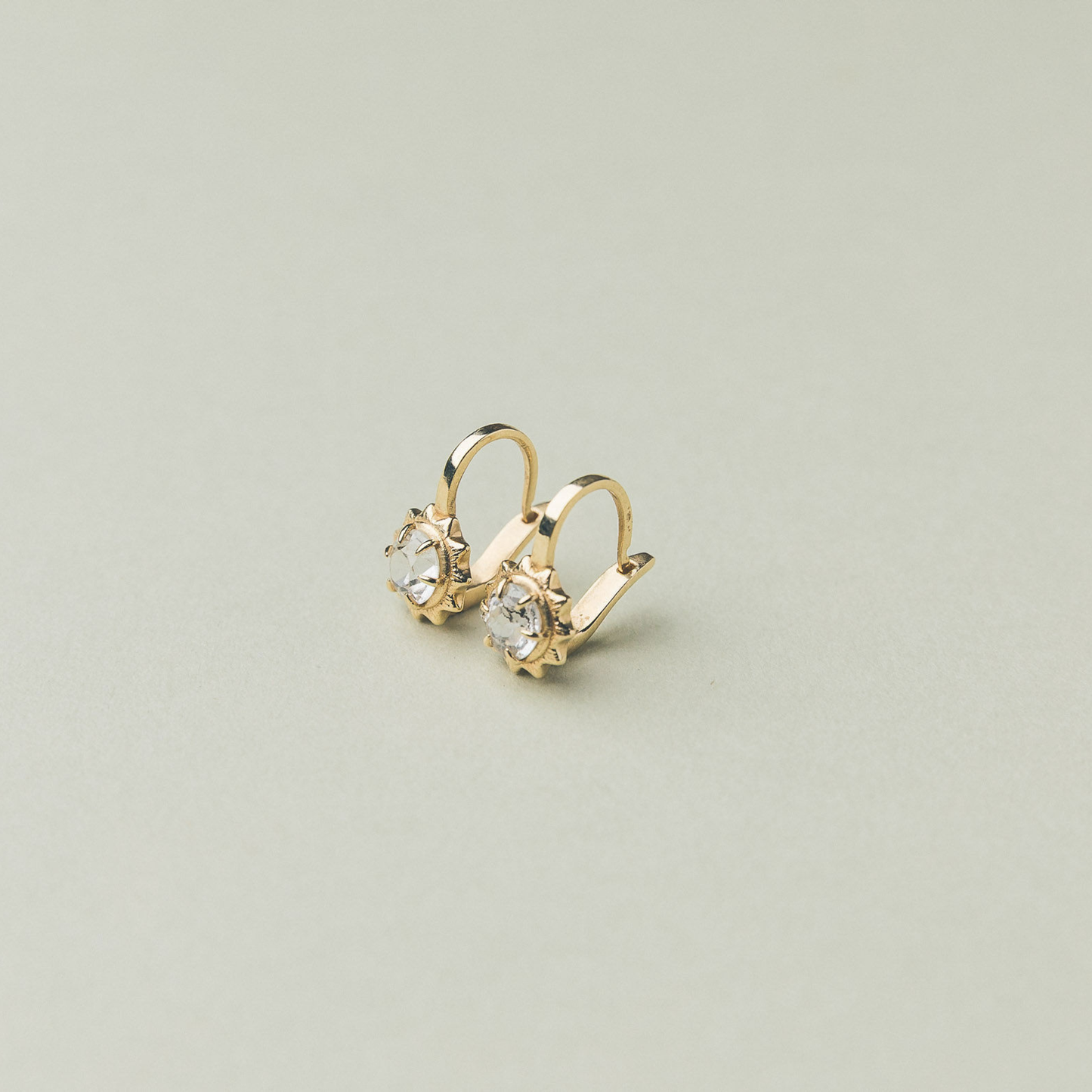 Sun drop earrings