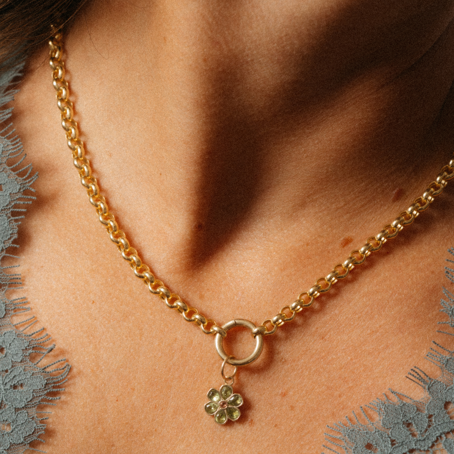 Flower charm