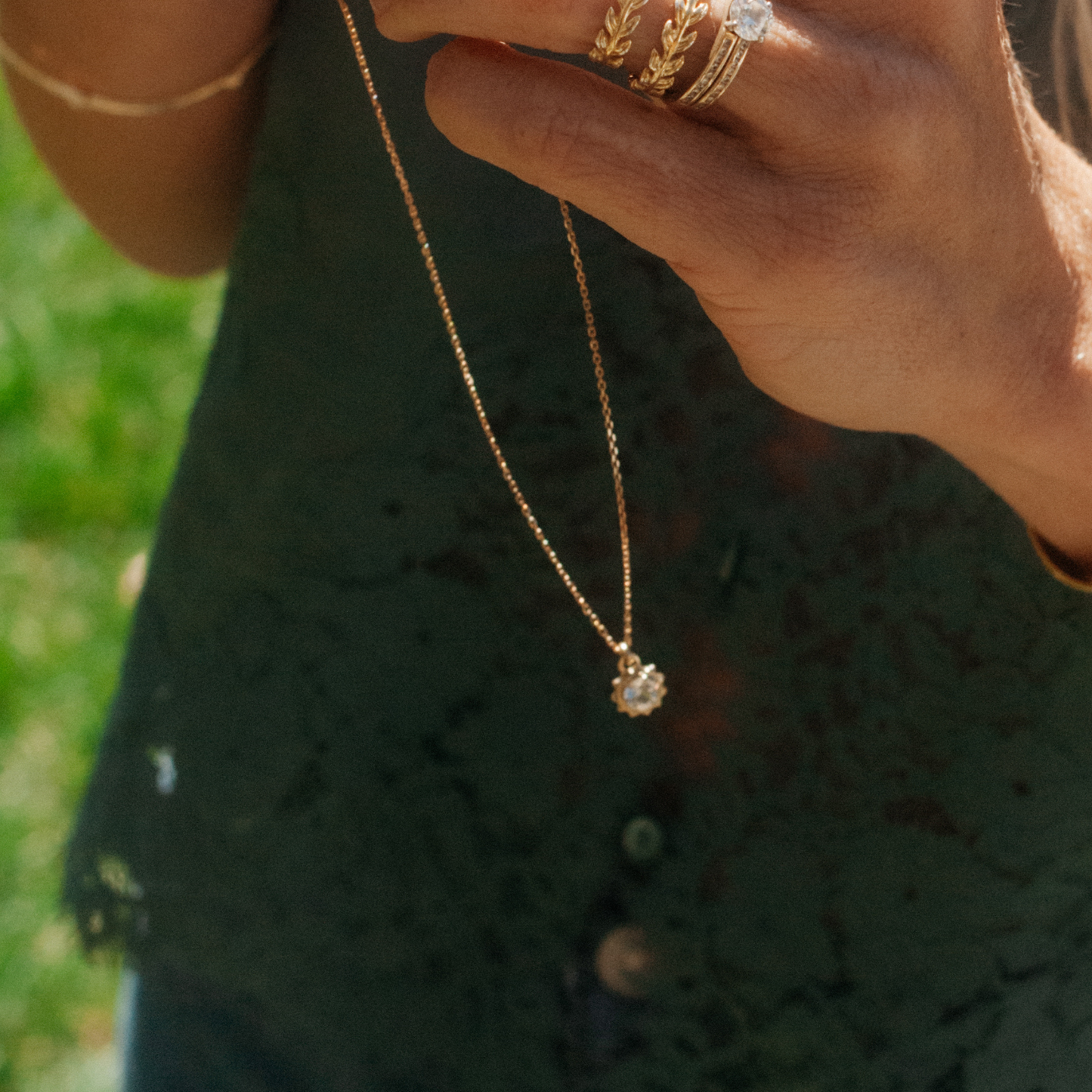 Sun drop charm
