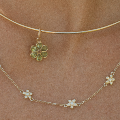Flower charm